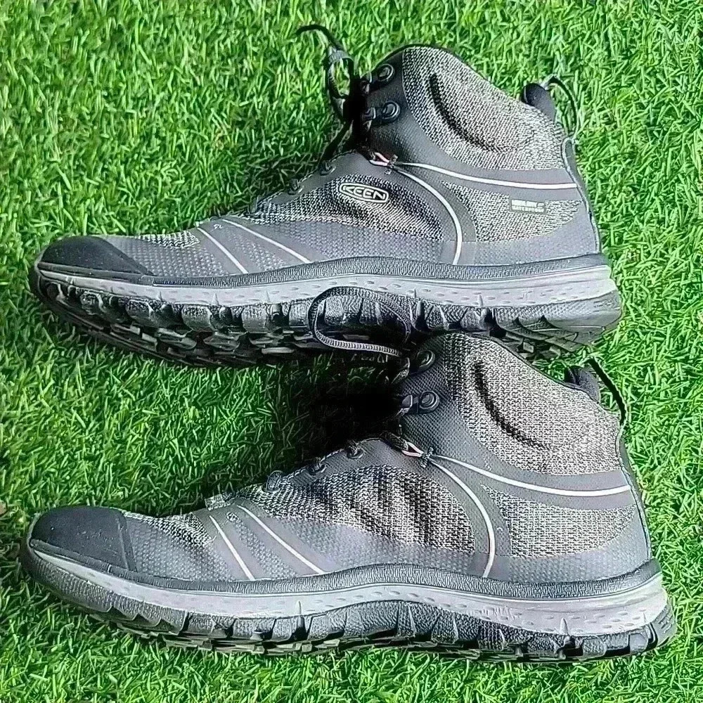 Keen Terradora ll Hiking Trail Gray Pink Mid Ankle Waterproof Size 11 - Picture 2 of 12